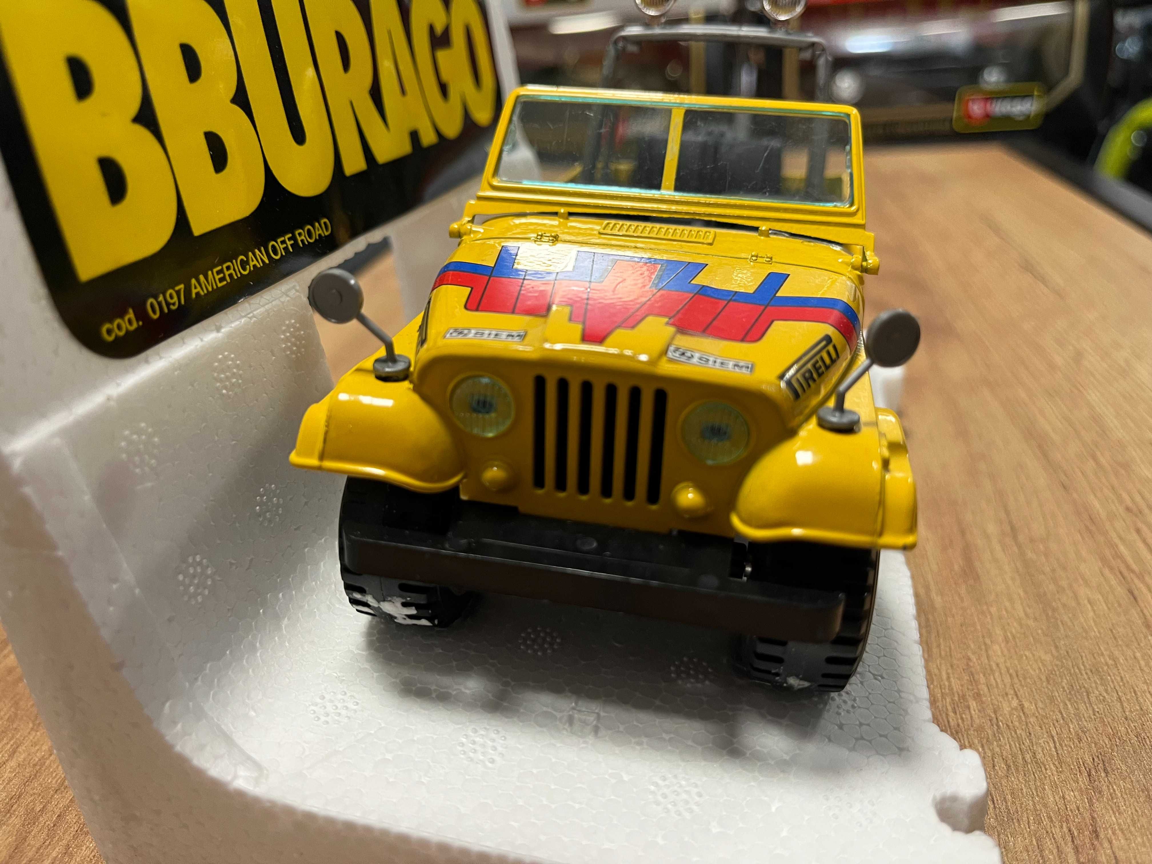 Метална колекционерска количкa BBURAGO AMERICAN OFFROAD  мащаб 1:24