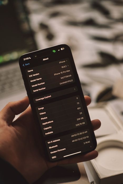 iPhone 15 Pro Max 256gb