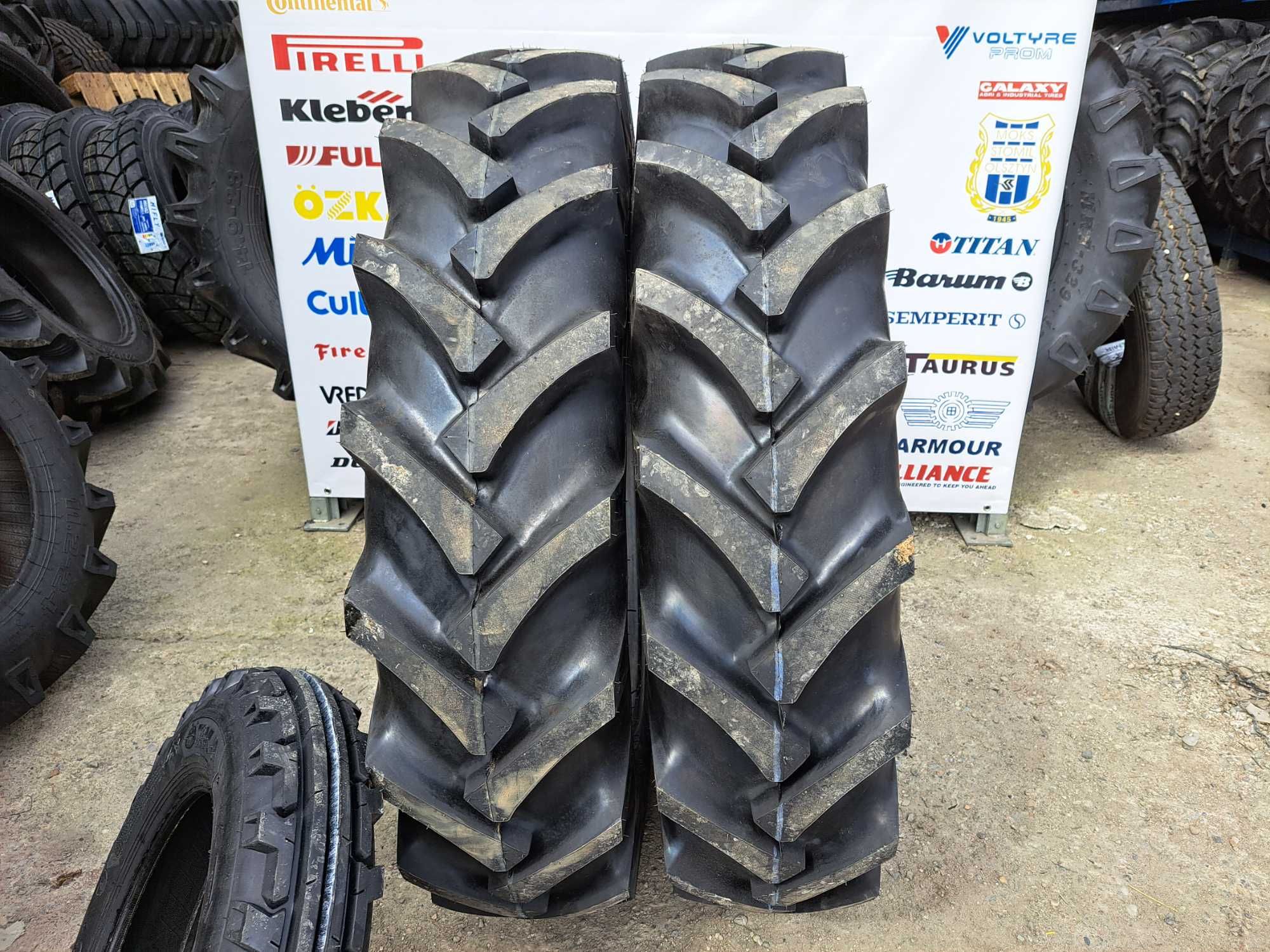 Anvelope noi 12.4-32 marca OZKA cu 8 pliuri cauciucuri tractor spate