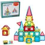 Set de constructie magnetic 3D 103 piese jucarii MAGPLAYER