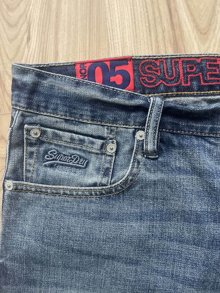 SUPERDRY Conor05 taper/мъжки къси дънки W32