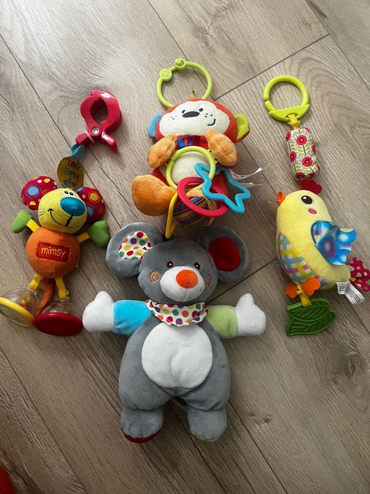 Дрънкалки за количка лот играчки