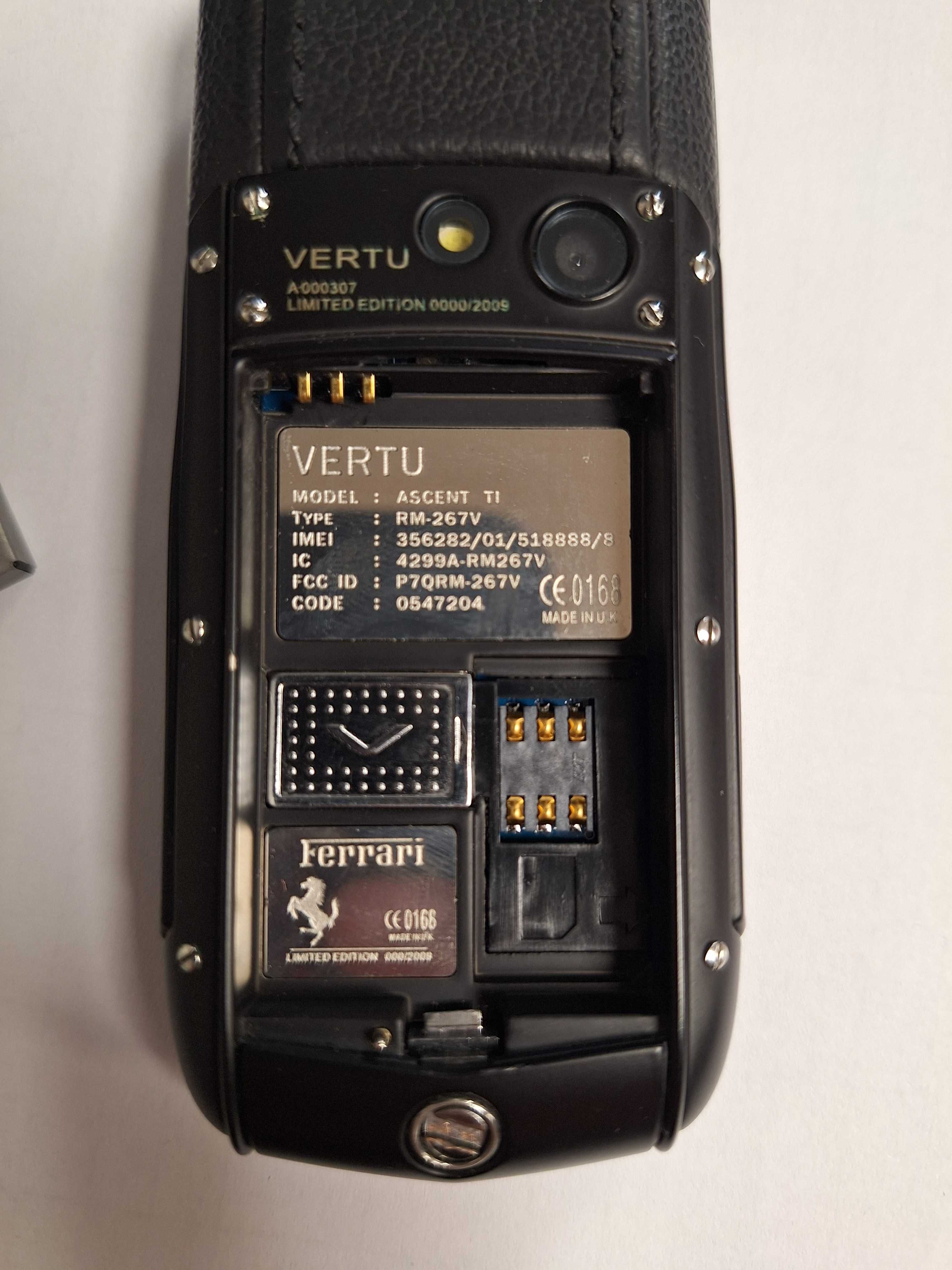 Vertu A000307 Ferrari Limited Edition