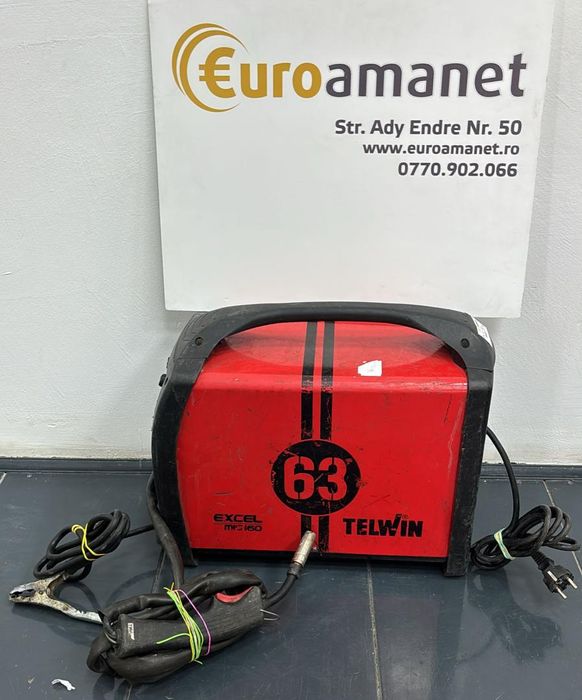 Invertor sudura Mig-Mag/ Flux / Brazare, Telwin Excel Mig 160, -A-
