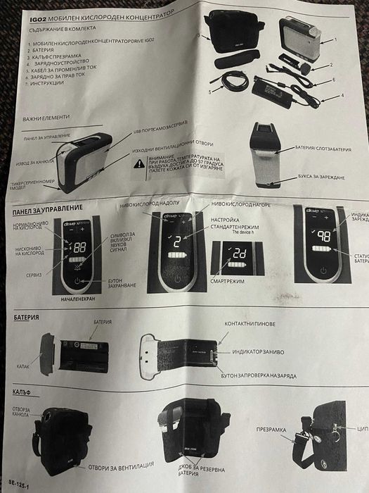 Мобилен кислороден концентратор