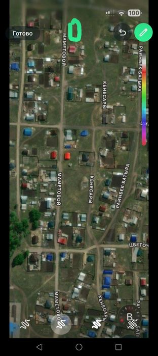 Продам/обмен на авто  земельный участок в районе Бишкуль Санта Барбара