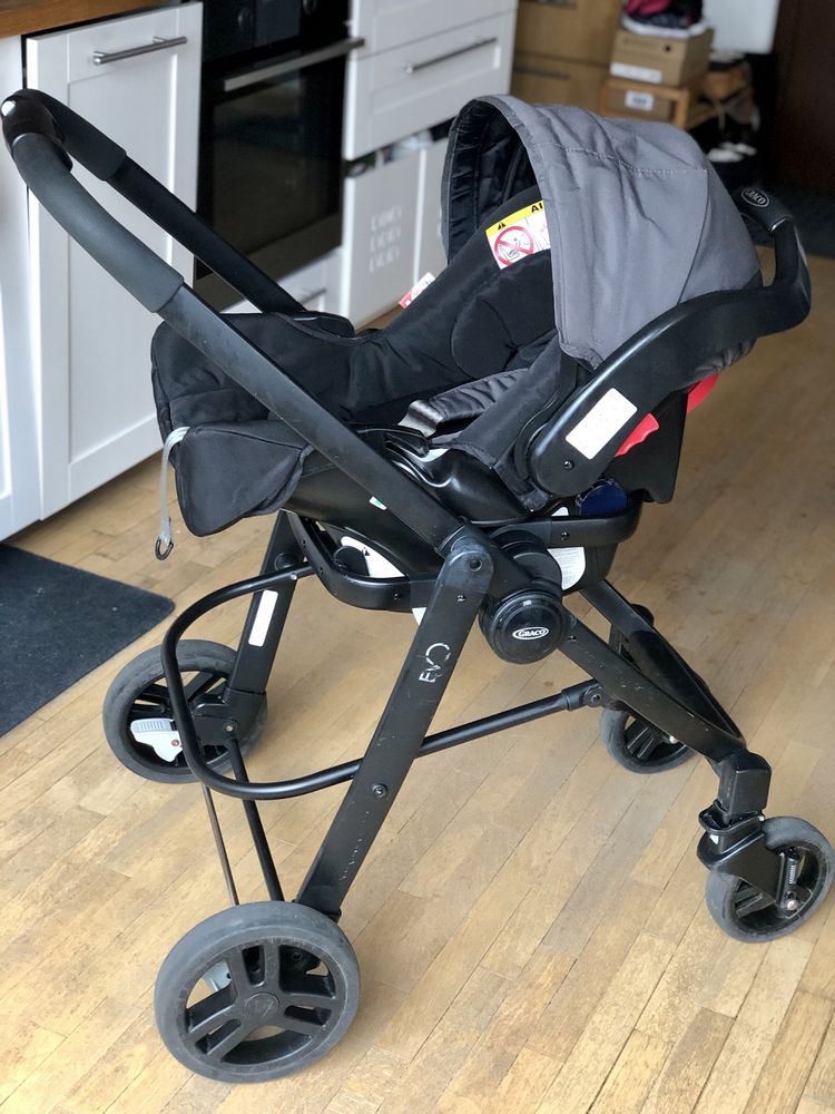 Бебешка количка Graco Evo 3 в 1
