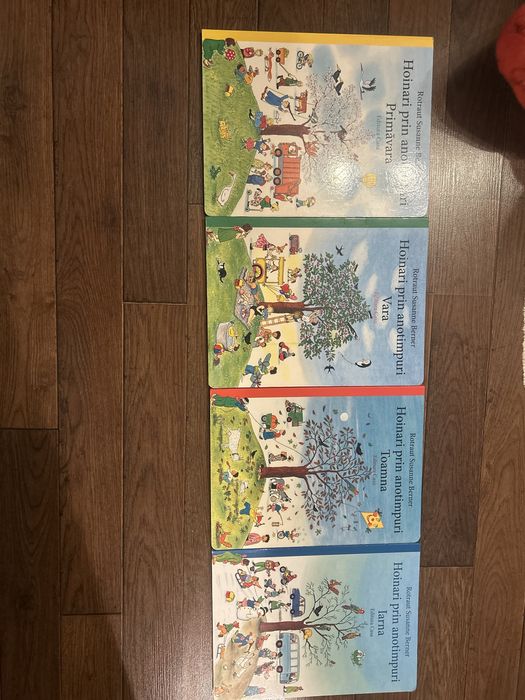 4 Carti editura casa Hoinari prin anotimpuri