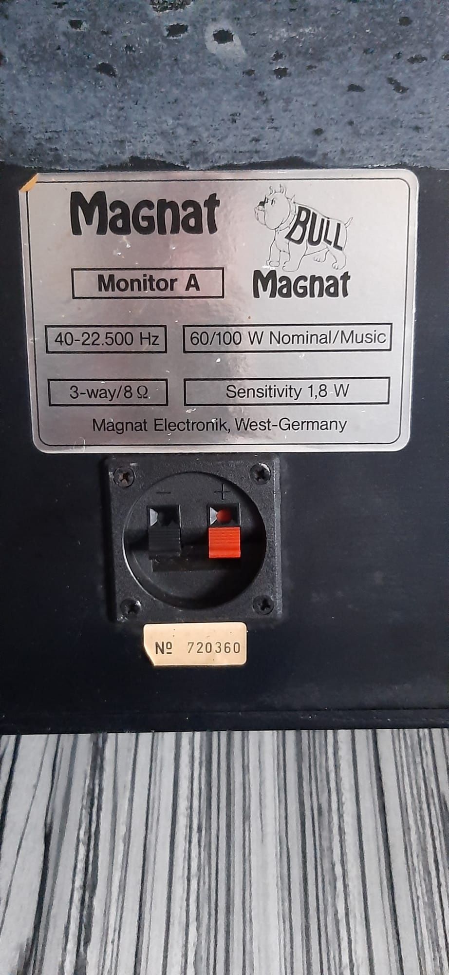 Boxe Magnat monitor A/B