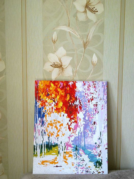 Картина по номерам раскраска.