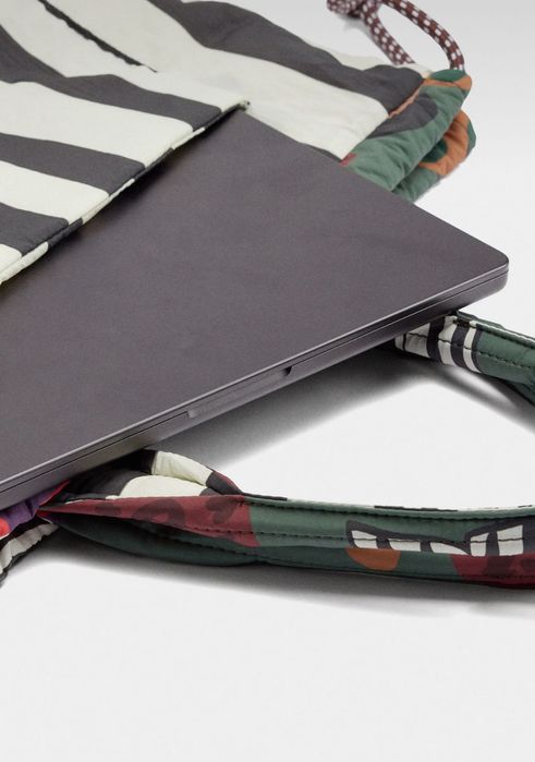 Двулицева чанта-шопър PARFOIS