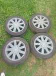 Set jante aliaj cu anvelope 205 55 R16 ZR Renault Megane 2 Scenic 2