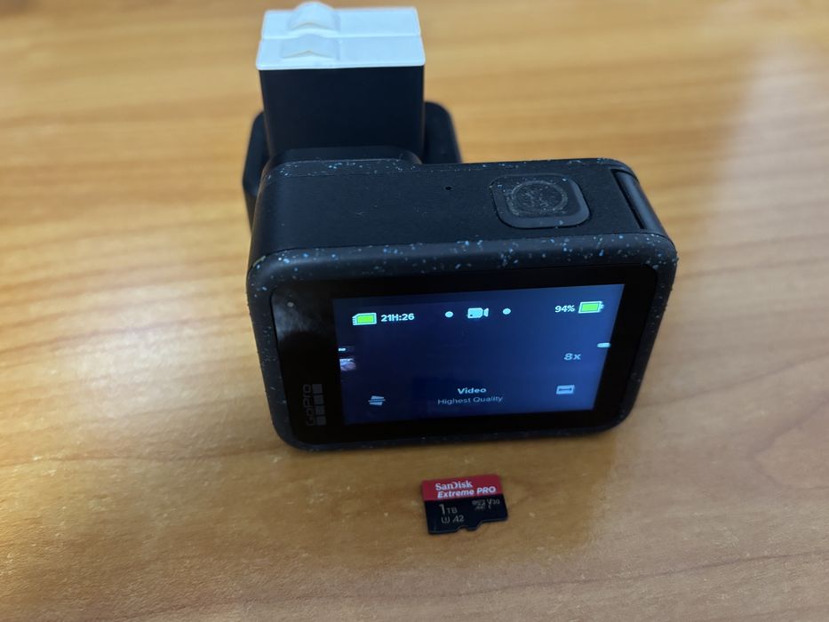 Vand Go pro 12 hero black plus card 1tb