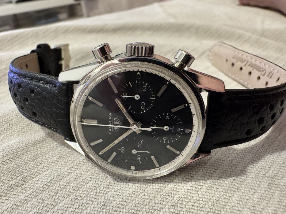 Ceas HEUER Carrera 2447N - 1964 (schimb cu Omega Zenith IWC)