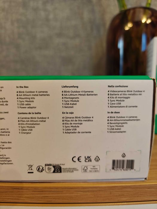 Camera (a 4-a generație 2025) / Blink outdoor 4 + sync module Core EU