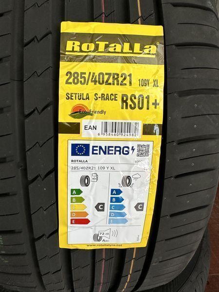 Нови летни гуми ROTALLA SETULA S-RACE 285/40R21 109Y XL НОВ DOT