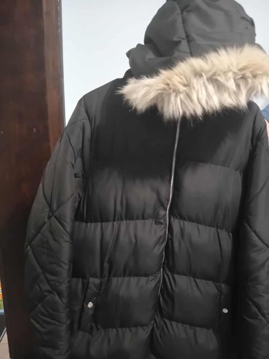 Зимно ватирано дълго яке размер 42