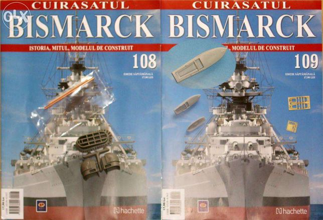 Cuirasantul Bismarck chit complet
