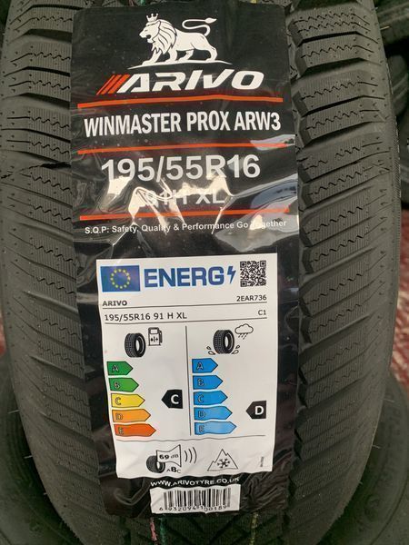 Нови зимни гуми ARIVO Winmaster ProX ARW 3 195/55R16 91H XL НОВ DOT