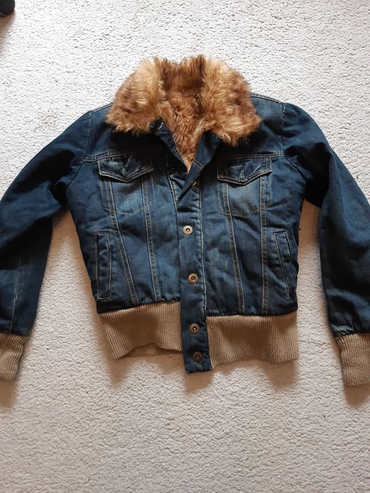 Geaca blugi imblanita