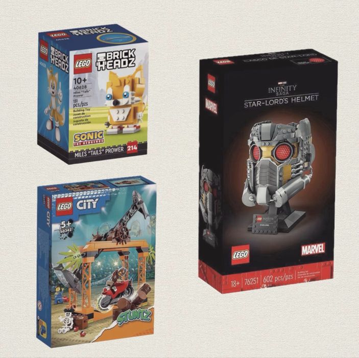 Лего сетове BrickHeadz Marvel Stuntz