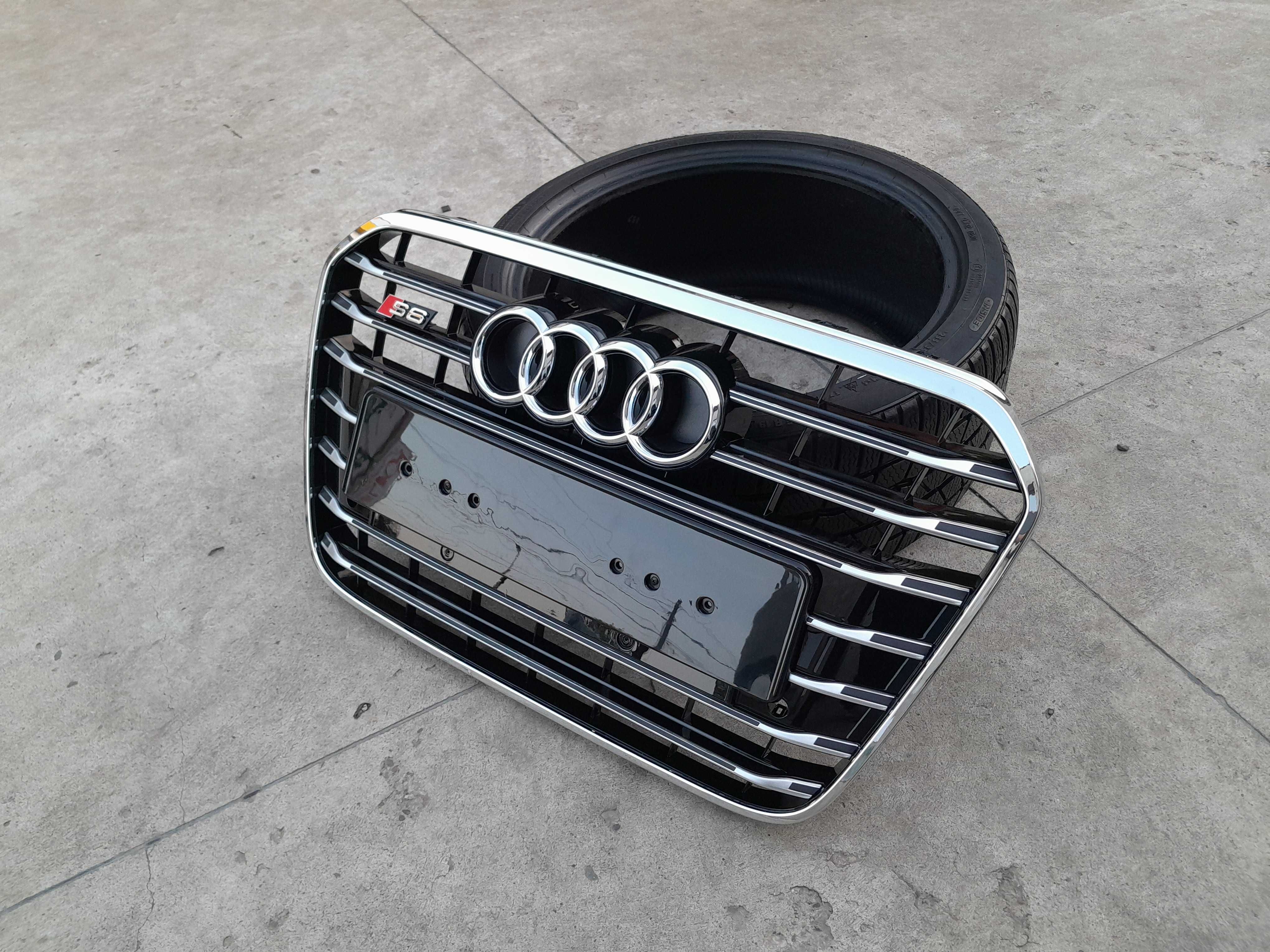 Grila bara fata audi A6 S6 C7 fabricatie 2011 - 2014