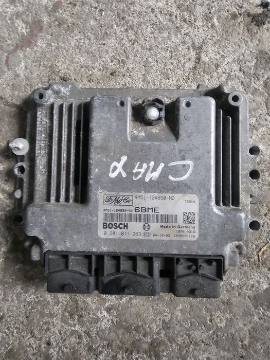Calculator Motor ECU 4M5112A650NE / 0281011263 Ford Focus 2 [facelift]