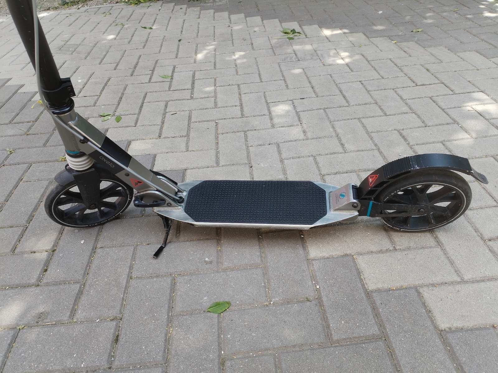 ТРОТИНЕТКА T7XL, Черна Oxelo Decathlon