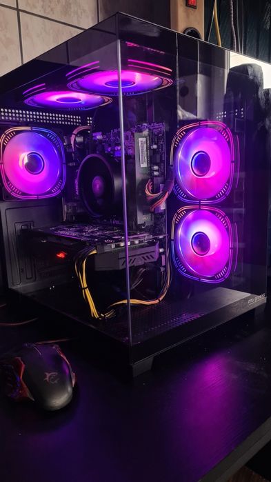 Unitate PC Gaming Ryzen 5 video 4GB RX 570 16GB RAM SSD