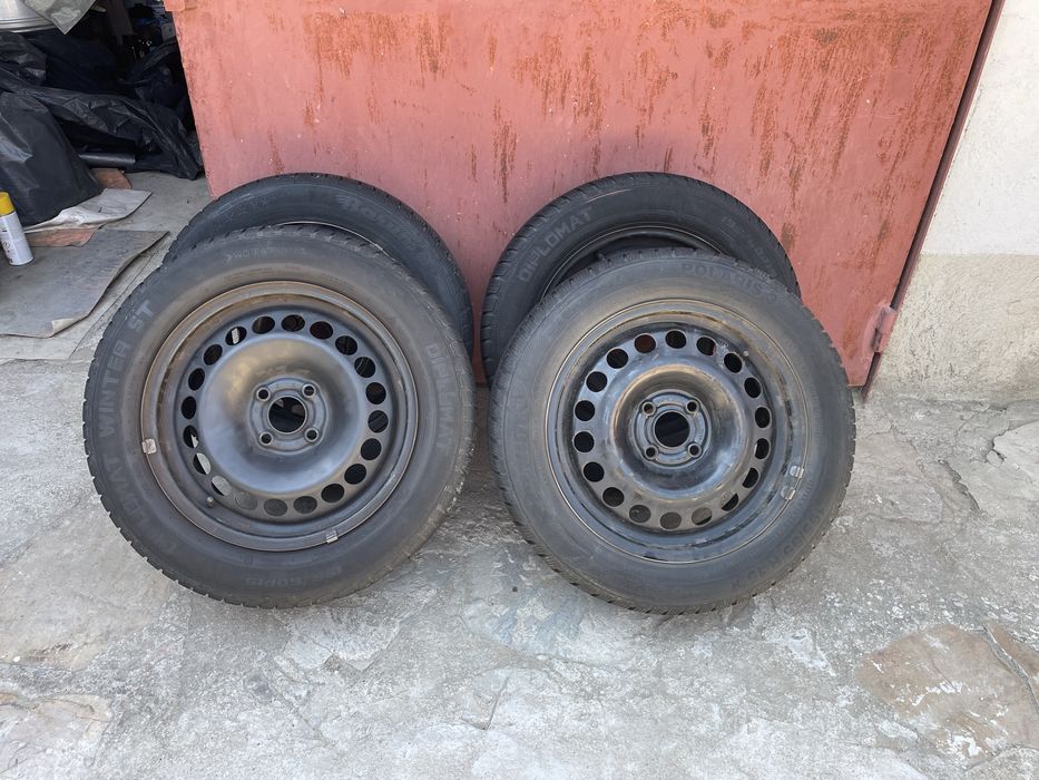 15” 4х100мм Опел 6J ET49 - 2 бр. и 6J ET39 - 2бр. Джанти с гуми
