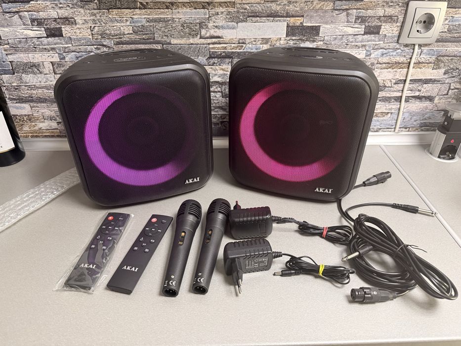 Boxa portabila Bluetooth karaoke Akai ABTS-S6