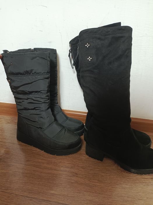 Продам сапоги замша 36 разм,по 5 тыс тг