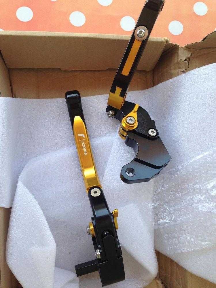 Manete moto liviere racing rizoma extensibil și rabatabil