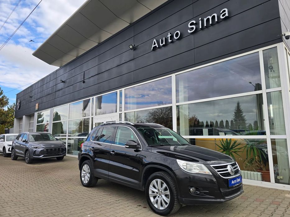 Volkswagen Tiguan 4 Motion, Cutie automata, Panoramic, Piele integrala, Scaune incalzite