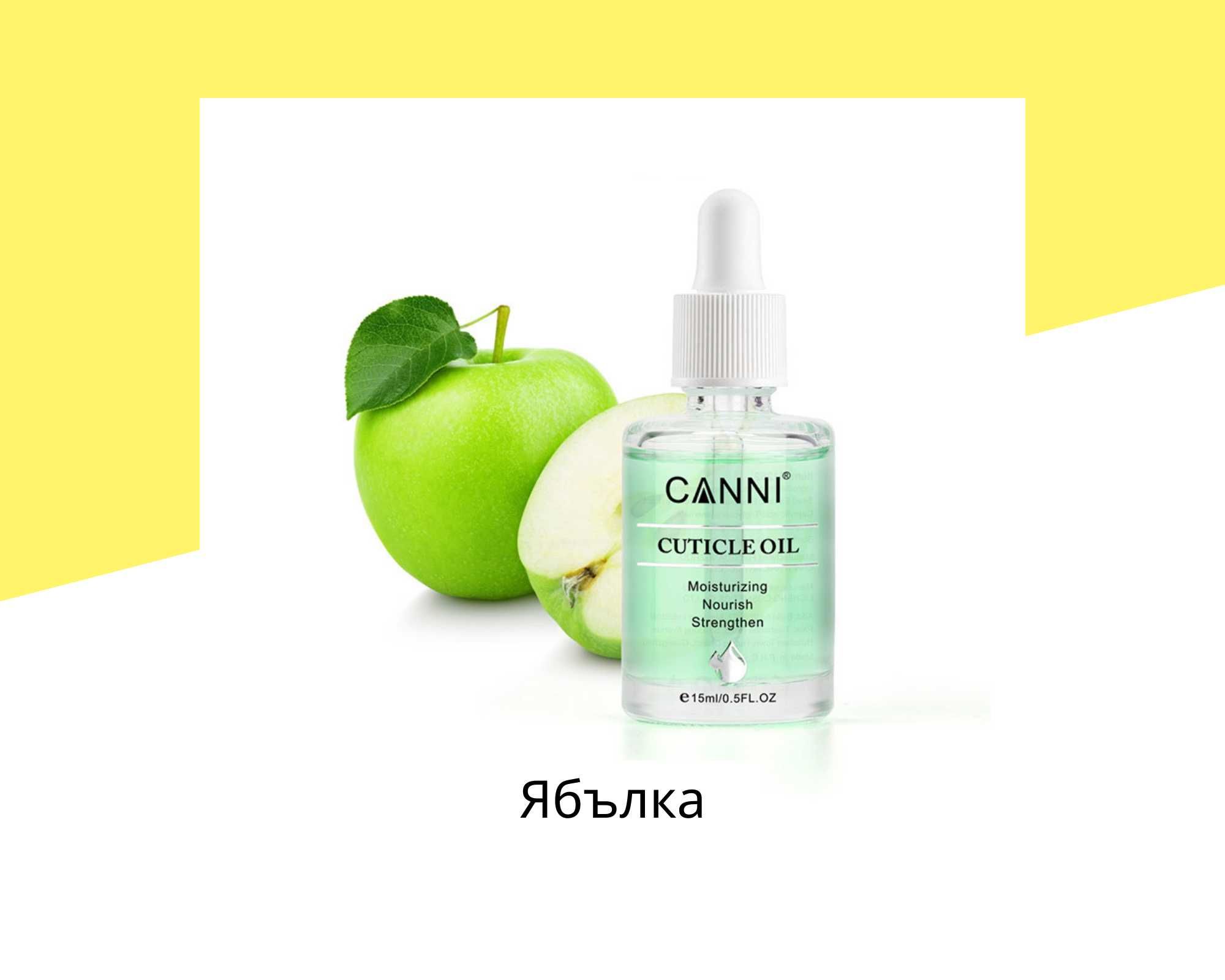 Професионално олио за подхранване на кожички CANNI с пипета – 15мл.