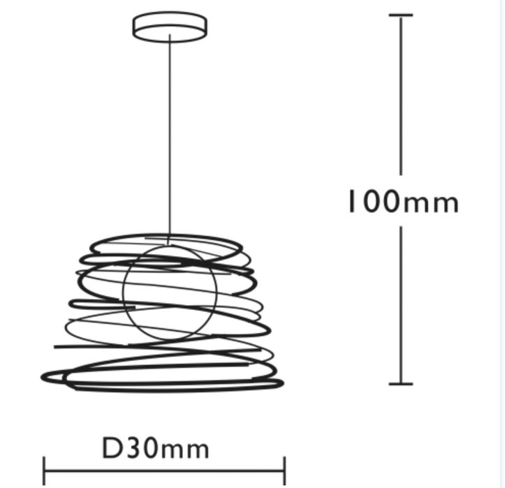 Pendul Instar , E27 x 1 x 40w, alb,