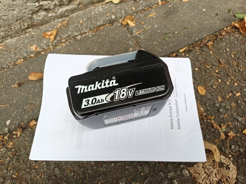Acumulator/Baterie L-IIon, 3A, BL1830, nou, original-Makita.