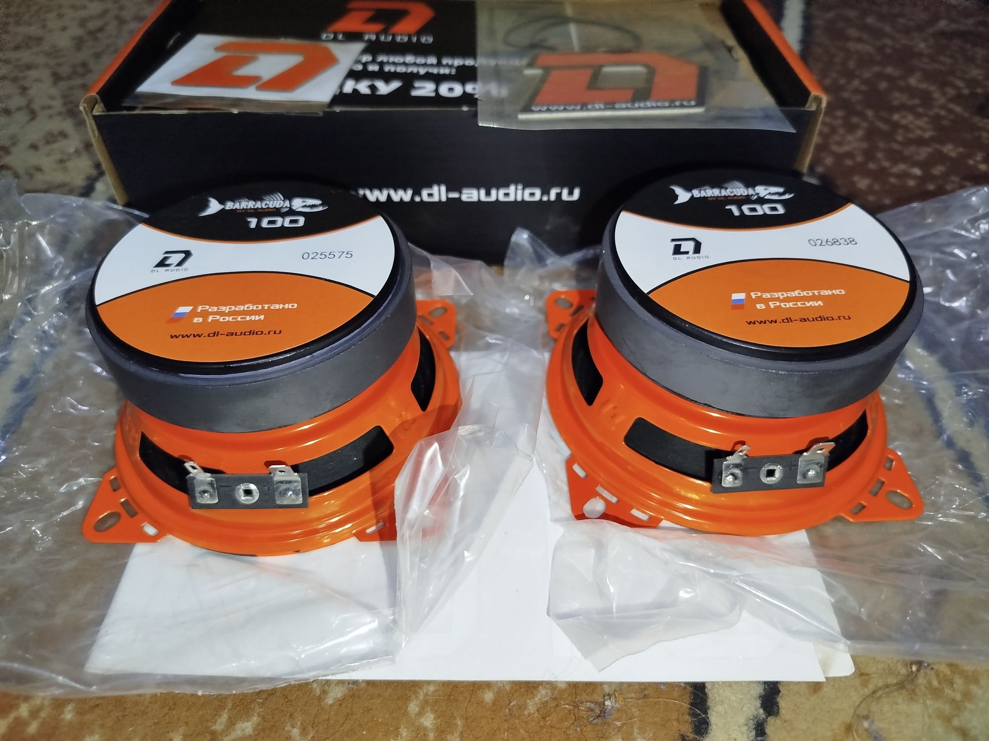 DL Audio Barracuda 10см Эстрадные динамики 2шт