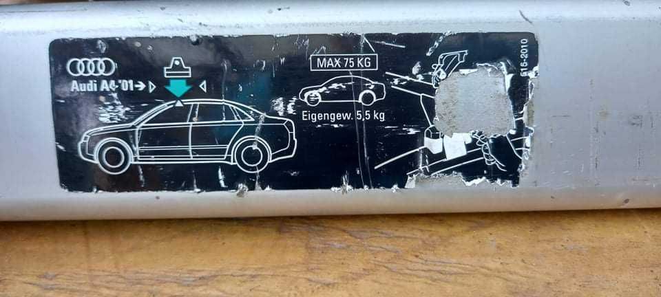 Оригинални греди, багажник за Ауди А4 седан В6 8Е (2001 - 2005)