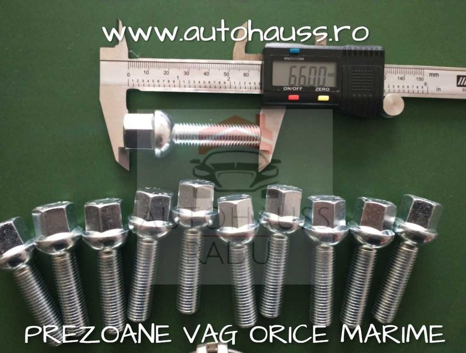 Distantiere 15 mm AUDI cu suruburi prezoane lungi