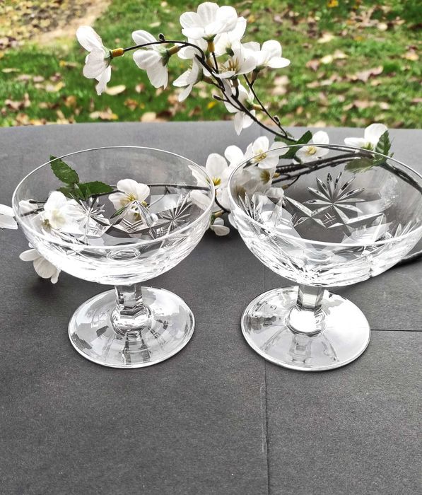 Кристални чаши 2+1+2