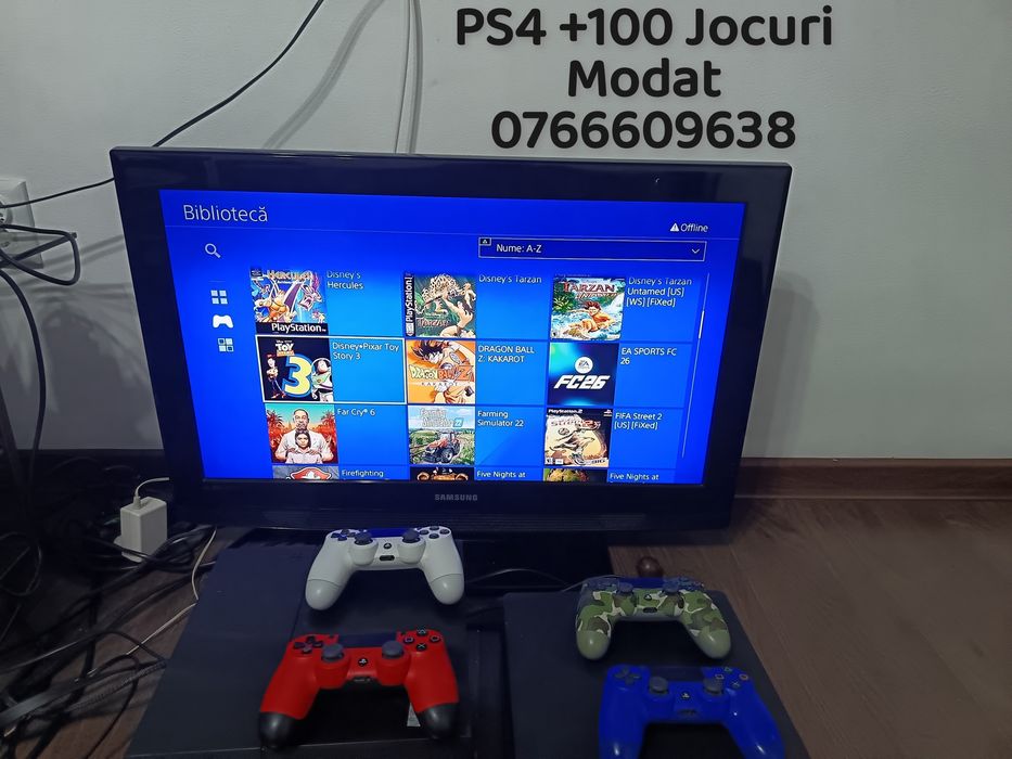 PlayStation 4/PS4 ModaT FC26/GTA /NFS/Mortal Kombat/God of War