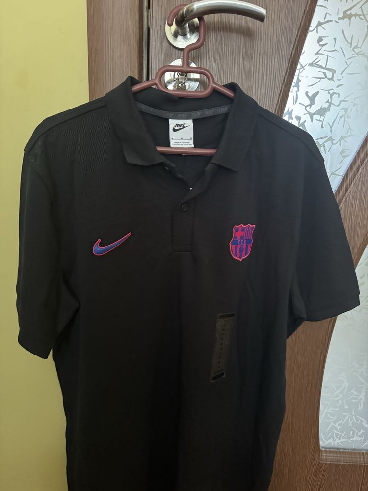 Нова мъжка поло тениска Nike Barcelona