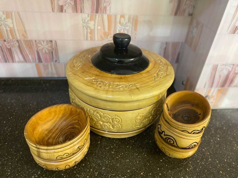 Посуда для красивой подачи Кумыс/сорпа/коже