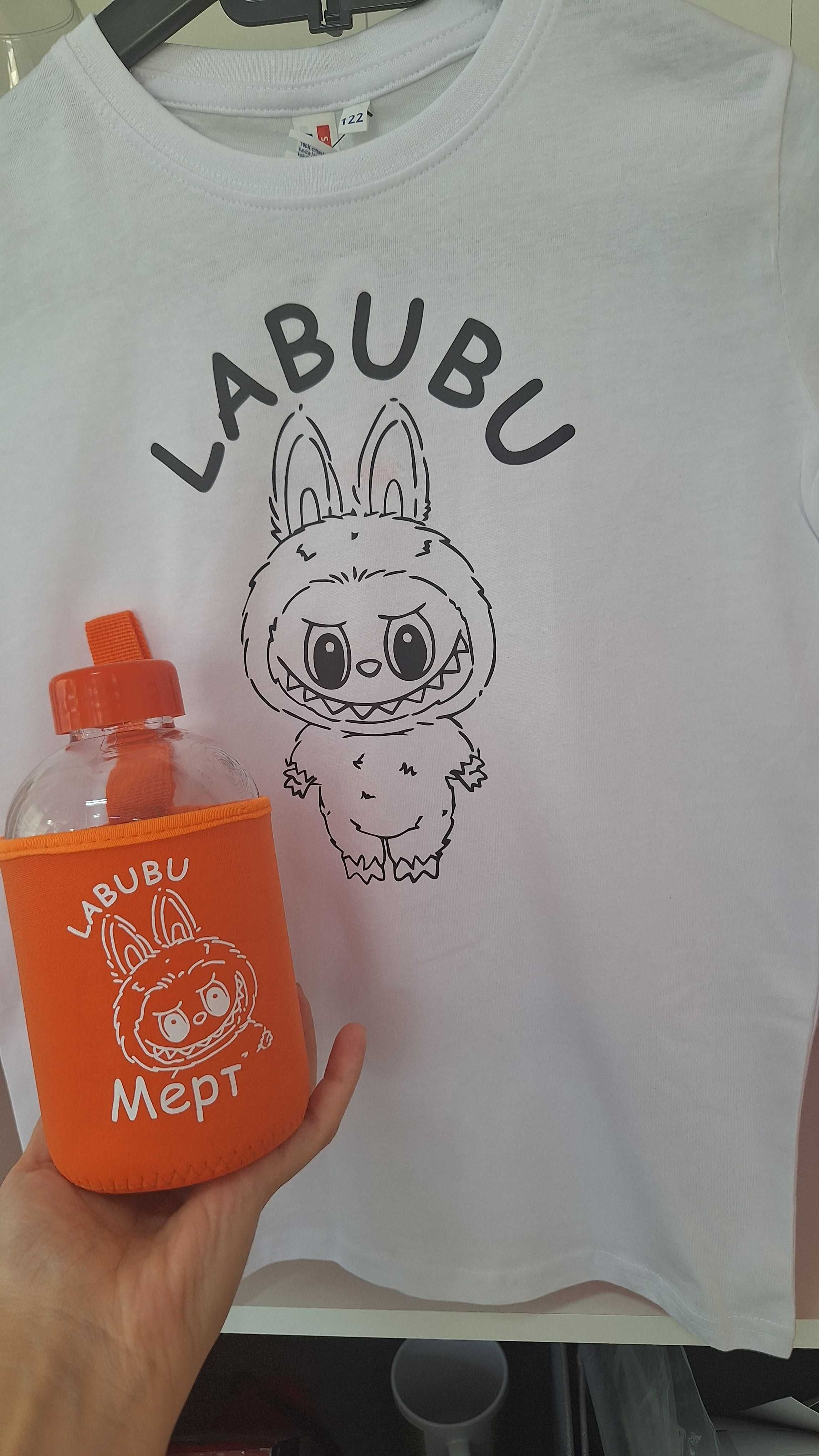 Лабубу / Labubu стъклена бутилка