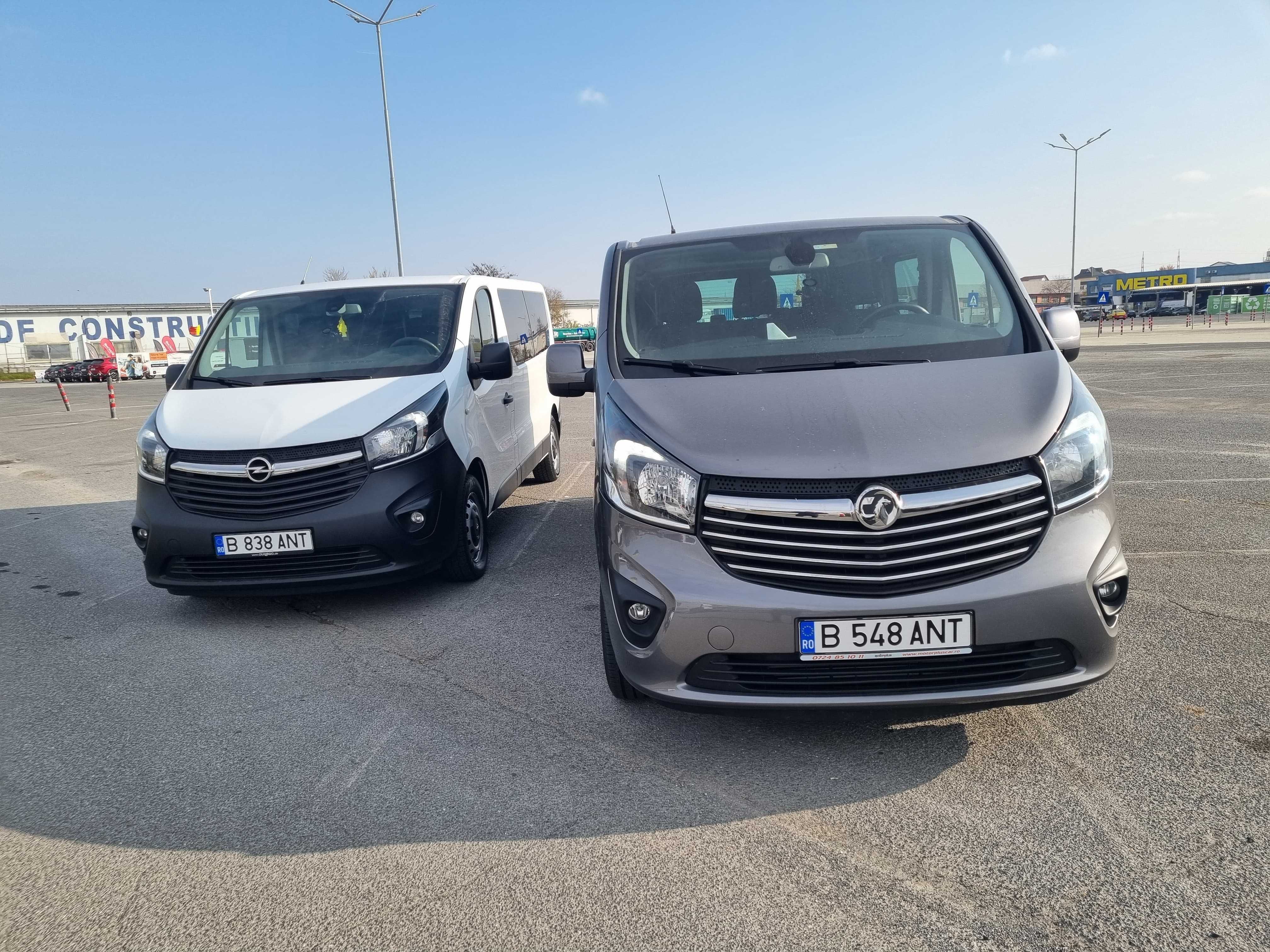 inchiriez microbuz 8+1 Opel Vivaro,Renault Trafic