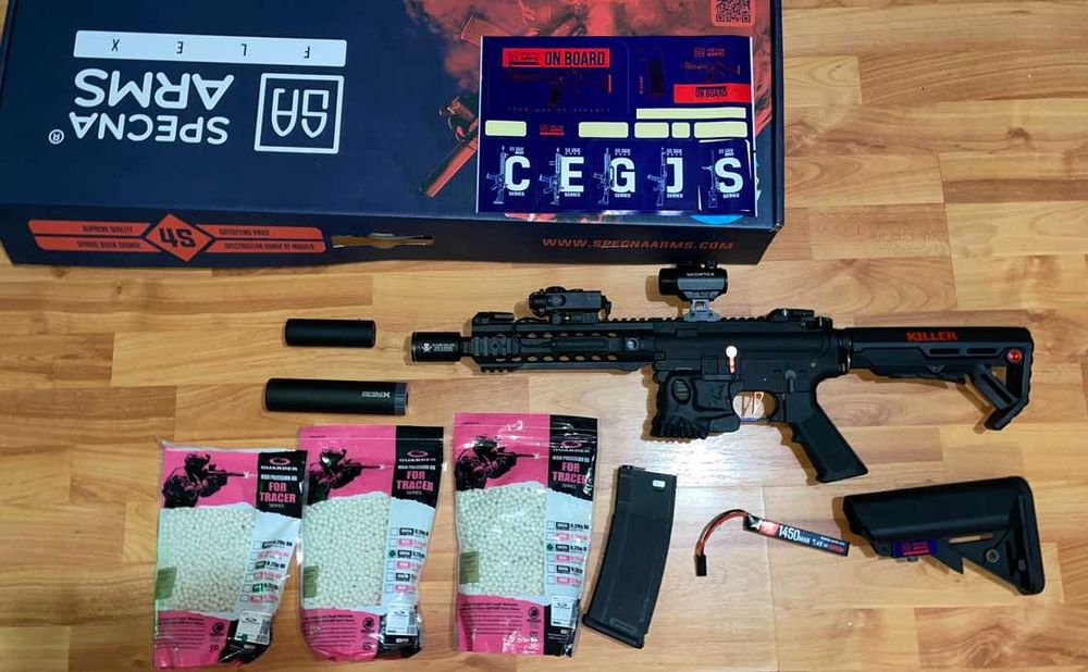 Replica airsoft Specna Arms Flex F01 upgradata piese MAXX