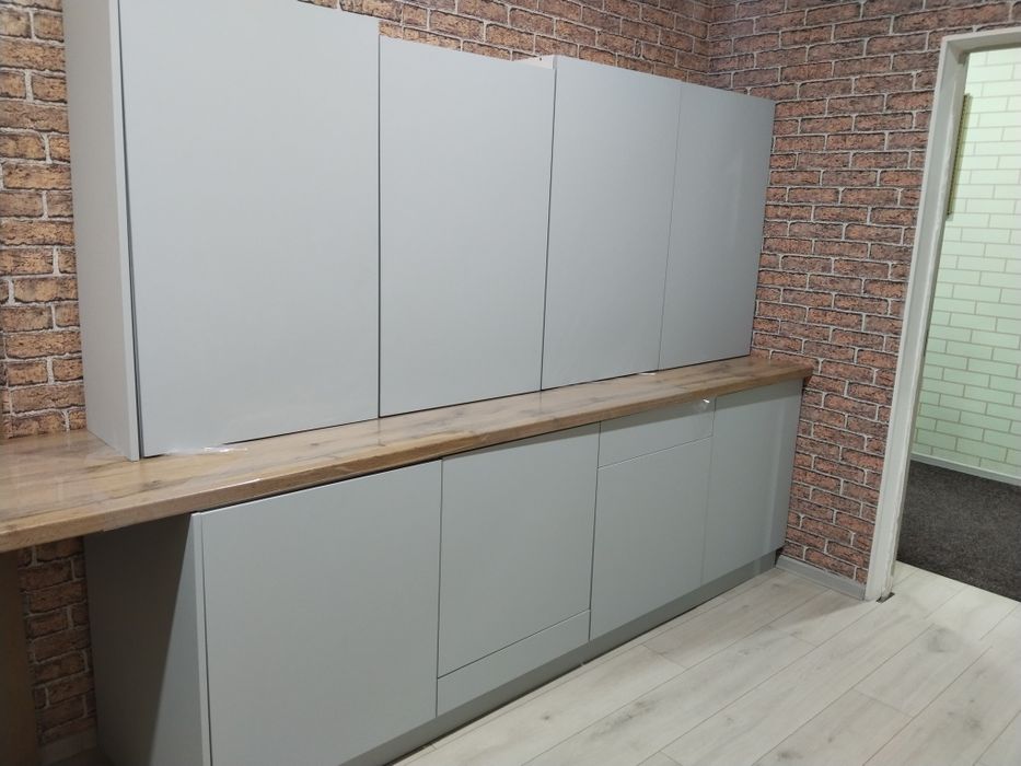 Кухня МДФ. Кухонный гарниту с МДФ. Недорогая и качественная кухня..