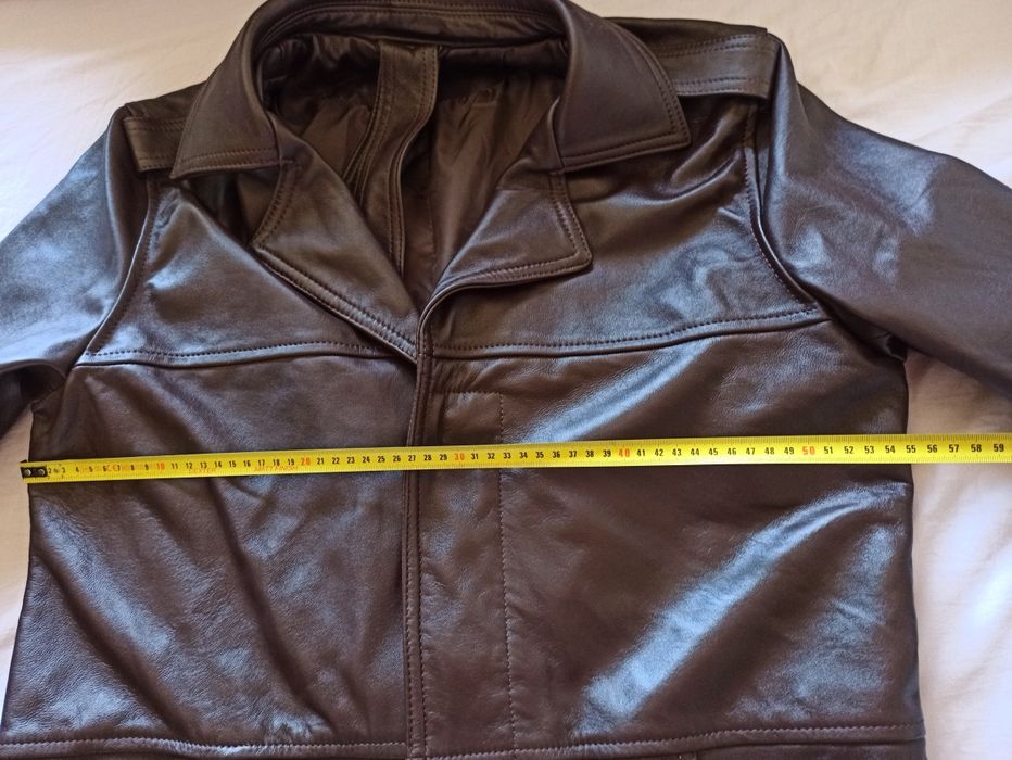 Haina de piele cadre barbati mapn