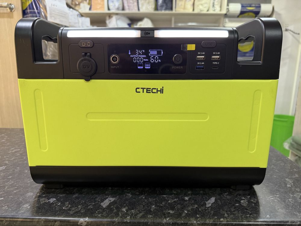 Портативная электростанция ctechi gt 1500 ибп аккумулятор Lifepo4